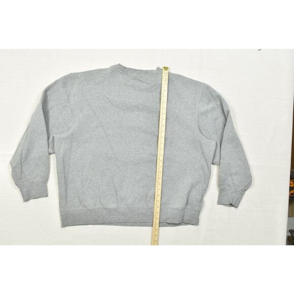 Vintage JanSport Wisconsin Badgers Crewneck Sweatshirt Gray Size 3XL Cotton - Picture 5 of 8